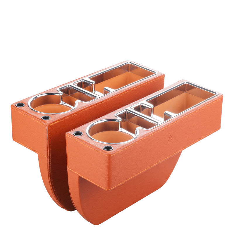 Car storage box seat clamp gap storage box